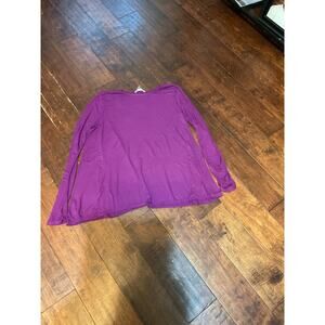 Daisy Fuentes A Line Long Sleeve Top - Sz Medium